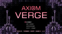 Axiom Verge Title Screen